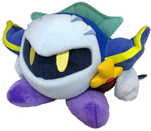 Nintendo Little Buddy USA 1402 Kirby Adventure All Star Collection Meta Knight Plüsch, 14 cm – Bild 5
