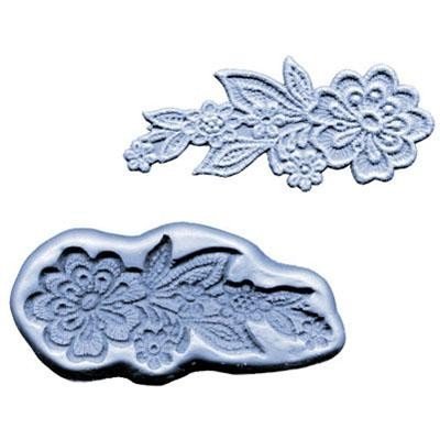 Lace Flowers Medallion Mold by CK by CK Products