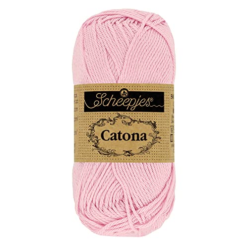 Scheepjes - Scheepjes 246 Ijzig Rosa Catona Garen - 1x50g
