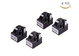 Bestsupplier 4 PCS QP2-4R7 4.7 Ohm 1 Pin Refrigerator PTC Starter Relay Black