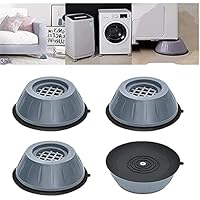 Anti Vibration Washing Machine Support，Increased washing machine floor mats, non-slip shock-proof mat, shelf base…
