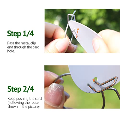 Electric Fence Alert Markers, High Visibility Reflector Stop Wildlife