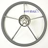 15-12-Stainless-Steel-5-Spoke-Destroyer-Steering-Wheel-with-Grey-Foam-Grip