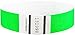 Goldistock Event Wristbands Original Series Neon Green 200 Count | ¾” Arm Bands | Paper-Like Party Armbands | Wrist Bands