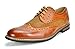 Bruno Marc Men's Dress Shoes Wingtip Oxford Prince-09 Brown 10.5 M US