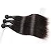 Bestsojoy 8A Brazilian Virgin Hair Straight 3 Bundles Brazilian Human Hair Extensions 100% Unprocessed Human Hair Weave Natural Color