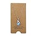 WRISTCHIE Womens Fashion Jewelry 925 Sterling Silver and Mermaid Pendant Necklace 18+2
