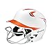 Easton Junior Z5 2Tone Batters Helmet with SB Mask, White/Orange