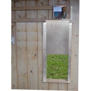 Porte Automatique Poulailler Logic4 Kit Pour Montage Facile Sur Des