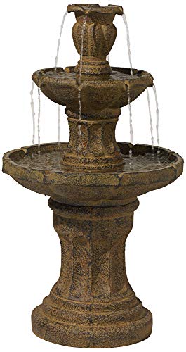 1 Tuscan+Garden+Classic+3+Tier+Fountain