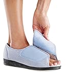 Womens Open Toed Sandal Shoes With Adjustable Fasteners - Wide Width