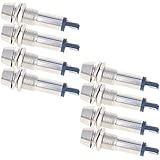 Othmro Neon Indicator XD8-1 Signal Indicator 220V Red Light 8mm/0.31