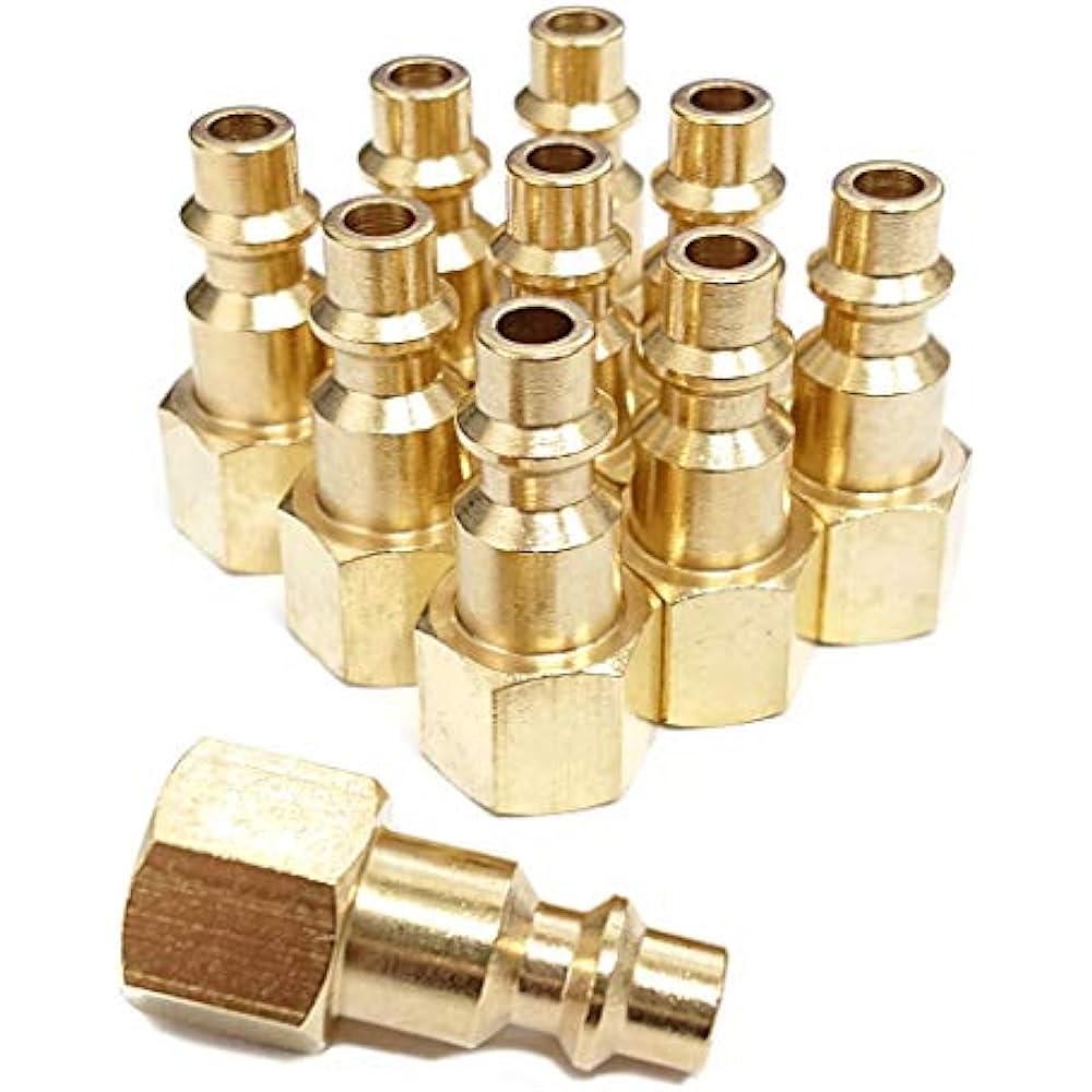 STAINLESS STEEL Quick Connect Coupler 1/4" Female NPT Air Hose Fittings