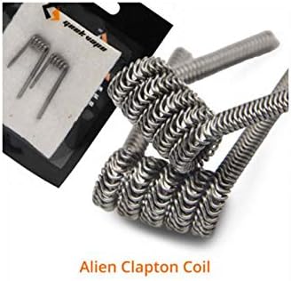 Amazon ギークベイプ カンタルa1 クラプトンコイル 26ga 16ga 30ga Geekvape Kanthal A1 Alien Clapton Coil 26ga 16ga 30ga 晩安shop 電子たばこ 加熱式たばこ 禁煙サポート