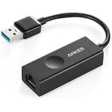 Anker USB 3.0 to RJ45 Gigabit Ethernet Adapter Supporting 10/100/1000 bit Ethernet