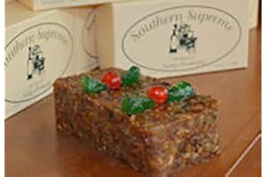Southern Supreme Holiday Fruit Cake 2 Lb in Gift Box