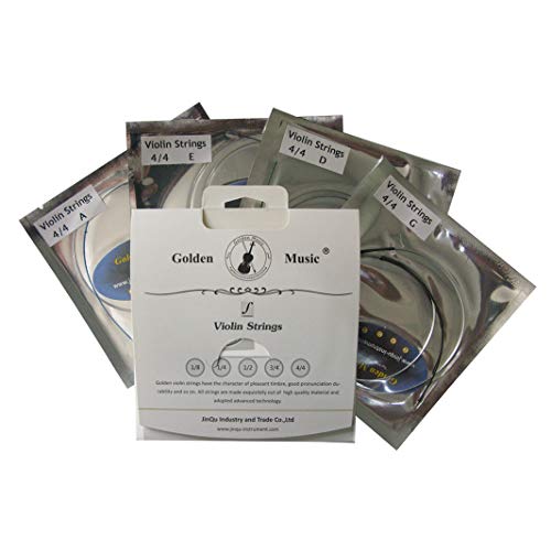 Violin String 1 Set, 4/4 Scale, Medium Tension for beginner