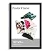 Adeco PF0386 Black Wood Decorative 1.25 inch Margin Wall Hanging PIcture Frame-Made to Display 16x24 Photo or Poster, 16 by 24