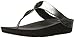 FitFlop Women's Pierra Flip Flop, Pewter, 9 M US