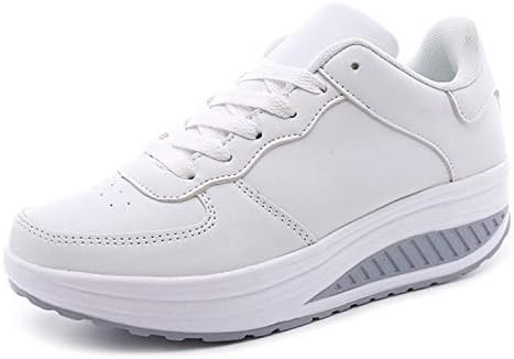 Sanguine Women’s Thick-Sole Sneakers, Diet Shoes, Boat-Shaped Bottom, Nurse Shoes, Walking Shoes, Sneakers, Running, Posture Correction, Sports, Thick Sole, Boat-Shaped Bottom, Beautiful Legs, Lace-Up, Outdoor, Cushion, Anti-Fatigue, Work Shoes, Nurses, Easy to Wear