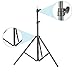 Neewer Photo Studio Alluminum Alloy Light Stand 29.1-74.8 inches/74-190 Centimeters Foldable and Reflector Holder Arm 39.7 inches/101 Centimeters Retractable Telescopic Crossbar with 2 Pieces Clamps