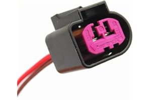 SB Parts Alternator Wire Harness Repair, Lead, Pigtail, Connector 2-pin Plug Compatible for Mercedes Volks Golf Beetle AUD 367w