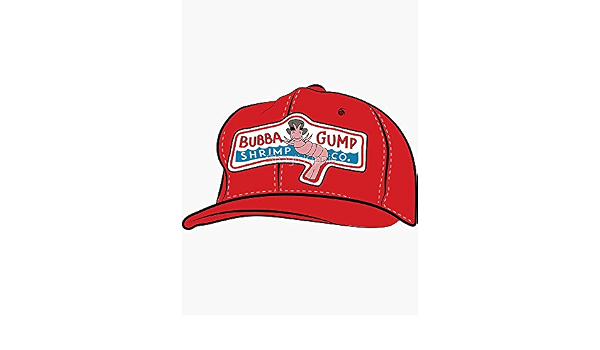 Bubba Gump Shrimp Co. Hat Sticker 