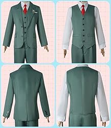 Anime Cosplay Family Costume, Yor Forger Anya