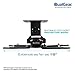 QualGear PRB-717-Blk Ceiling Mount Projector Accessory,Black Mount