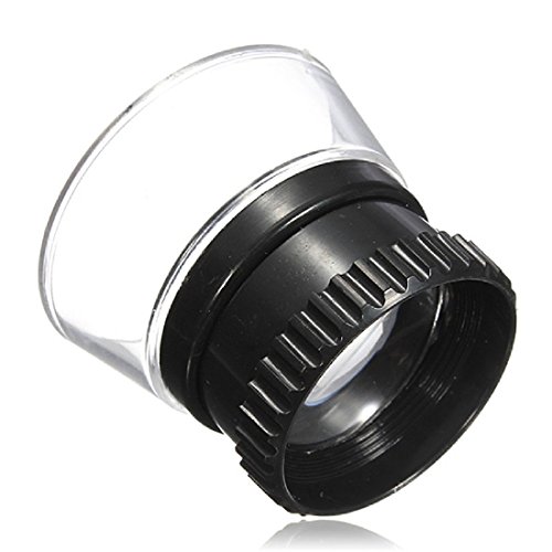 Portable 15X Monocular Magnifying Glass Loupe Lens Jeweler Tool Eye Magnifier - Thumbnail 2