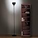 Brightech - SKY Elite LED Torchiere Floor Lamp - Dimmable Super Bright 20-Watt LED - Warm White Color - Sleek Black Finish