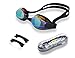 Ipow Anti-fog Mirrored Swim Swimming Goggles with Uv Protection Plating Glasses + Premium Goggles Case