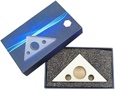 Triangular Ruler,90 Degrees Aluminum Alloy Height Ruler Metric Inch Woodworking Triangular Ruler