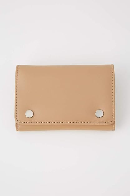 Amazon スライ 財布 Leather Trifold Wallet 030cay55 30 レディース Free ベージュ 財布