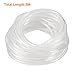 uxcell Silicone Tube 1mm ID X 2mm 3/32