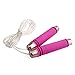 Jump Rope for Women,Men&Kids,Crossfit Jump Rope ,With Memory Foam Handles & Weighted Speed Cable & Fitness Workout, Jumping Exercise, Skipping, MMA and Boxing - Rose Red