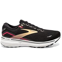 Brooks Women's Sneaker, Black Orange Raspberry, 11