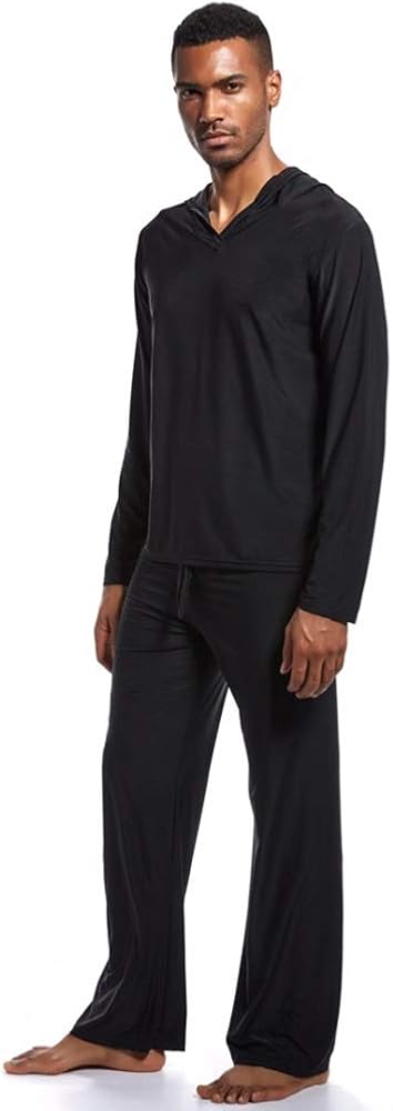 Mendove Men Pajama Set Nylon Long 