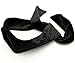 Tofantifer Plush Blindfold Soft Eye Mask for Game Play Black