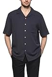 Sandals Cay Men's Herringbone Silk Camp Shirt
