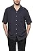 Sandals Cay Men's Herringbone Silk Camp Shirt