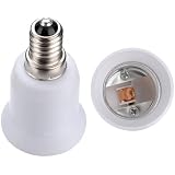 ADATTATORE SDOPPIATORE PORTALAMPADA Lampadina E27 Lampada Doppio Attacco Bianco EUR 1,50 - IT
