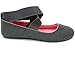 Alpine Swiss Peony Ballet Flats Shoes for Women | Elastic Ankle Strap Flats | Round Closed-Toe | Slip On Loafers | Padded for Comfort | Runs Small
