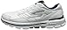 Skechers Performance Men's Go Walk 3 Leathertex Slip-On Walking Shoe, White/Navy, 8 M US