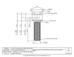 Allied Titanium 0016764, (Pack of 10) 1/4-28 X 3/4