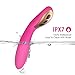 Vibrator, Louviva G Spot Vibrator Clitoris and Vaginal Stimulation Intelligent Voice-activated Vibration , 100% Waterproof, 7 Frequency [Super Quiet]