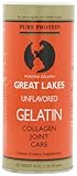 Great Lakes Unflavored Gelatin, Regular, 16-Ounce Can (Pack of 2)
