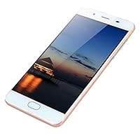 Highpot 5 Inch Ultrathin Dual SIM Cell Phone - Android 5.1 Quad-Core 512MB+4GB GSM 3G WiFi Unlocked Mobile Phone Smartphone (Rose Gold)