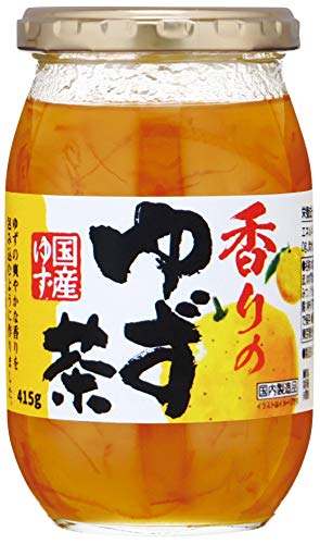 加藤美蜂園本舗 香りのゆず茶 415g