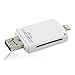 iNassen Multiple SD Card reader, Lightning USB OTG SDHC Micro SD Card Reader for iPhone 7/6S/6 Plus iPad Android Phone